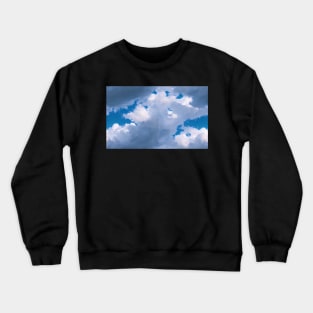 Seamless Cloud Texture Patterns III Crewneck Sweatshirt